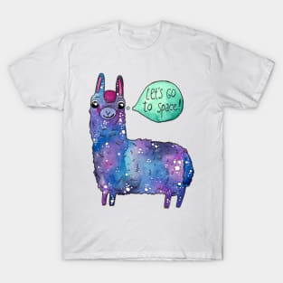 Space Llama T-Shirt